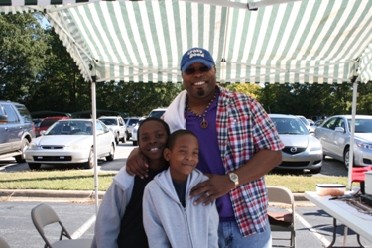 Rev. Dr. Ramsey with his two sons
