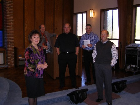 New Wine Quartet with our choir Director Rev. Dorothy Klass